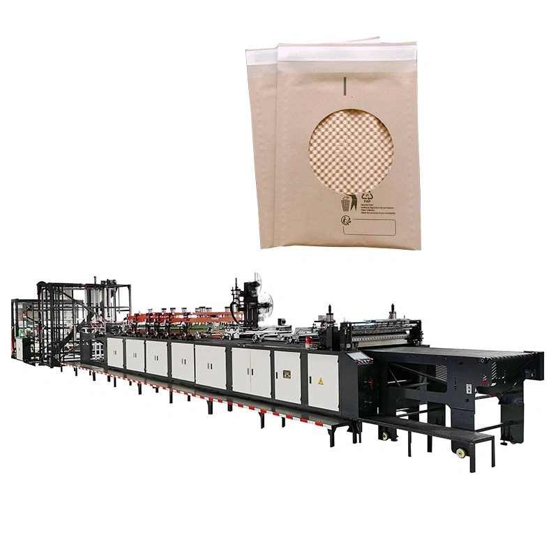 Lingkungan Kraft Paper umpluk Mailer Nggawe Machine