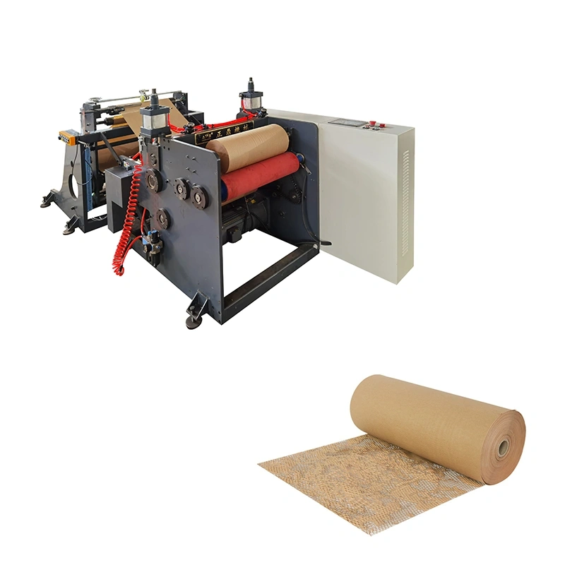 Dhuwur Honeycomb Kraft Paper Rewinding Machine Nggawe